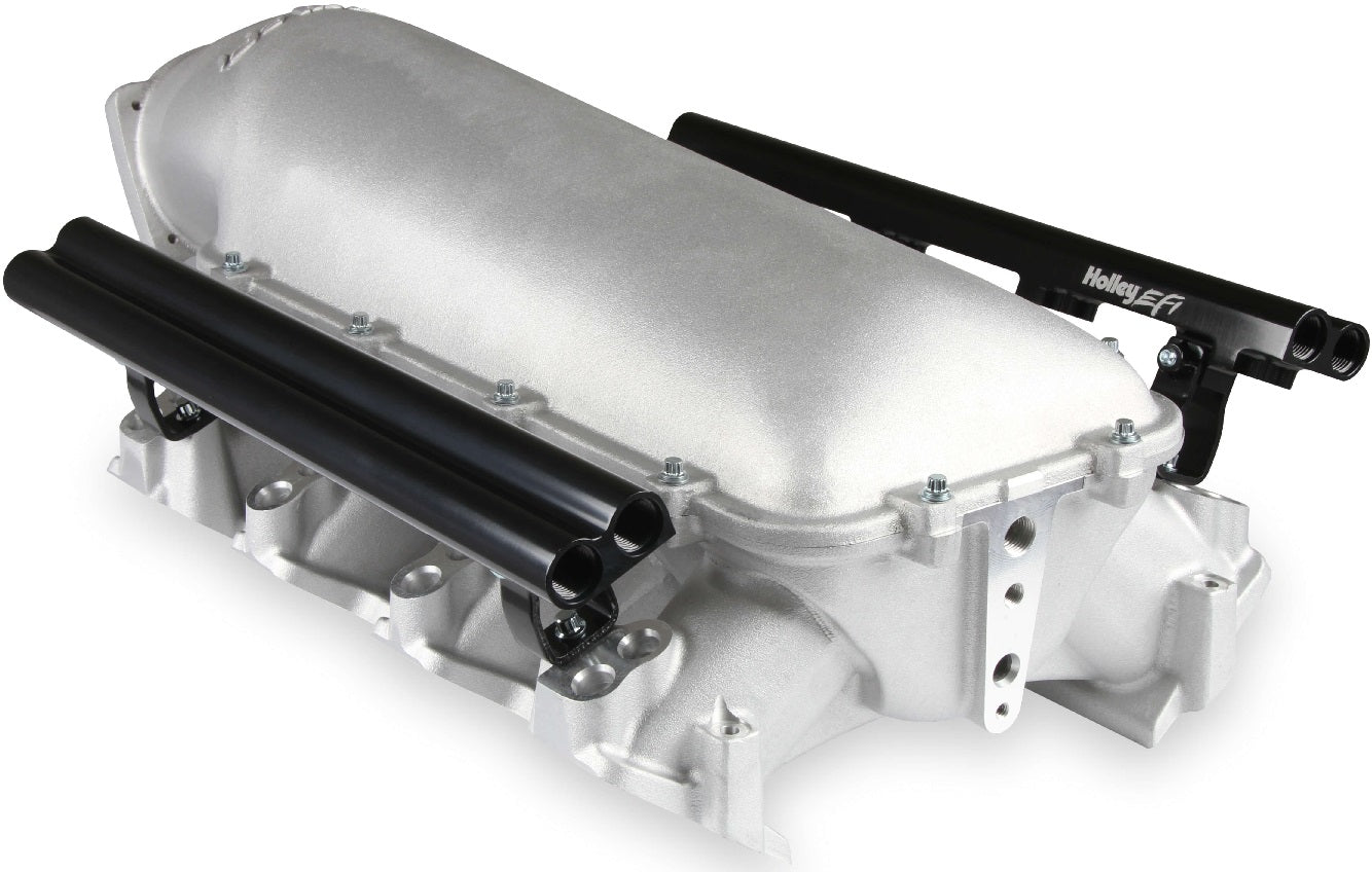 INTAKE MANIFOLD KIT,LS3,LO-RAM,DUAL,TOP FEED,SATIN