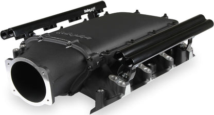 MANIFOLD KIT,LS3,LO-RAM,DUAL,BURST FLANGE,BLACK
