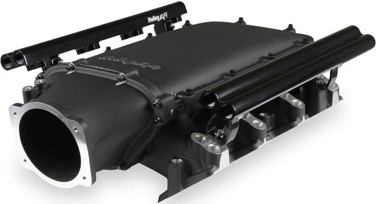 MANIFOLD KIT,LS3,LO-RAM,DUAL,BURST FLANGE,BLACK