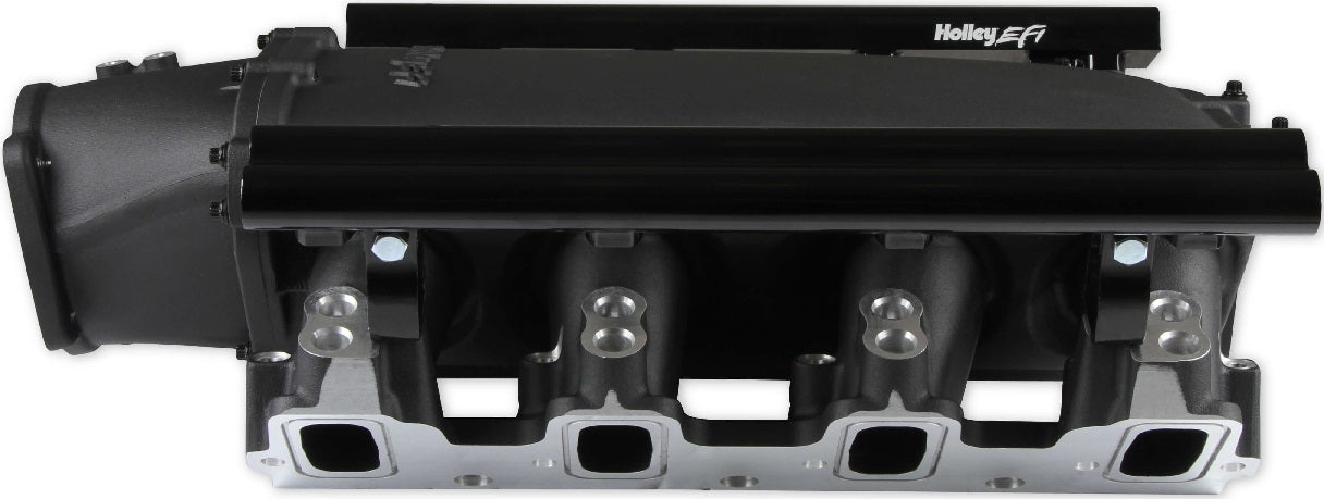 MANIFOLD KIT,LS3,LO-RAM,DUAL,BURST FLANGE,BLACK