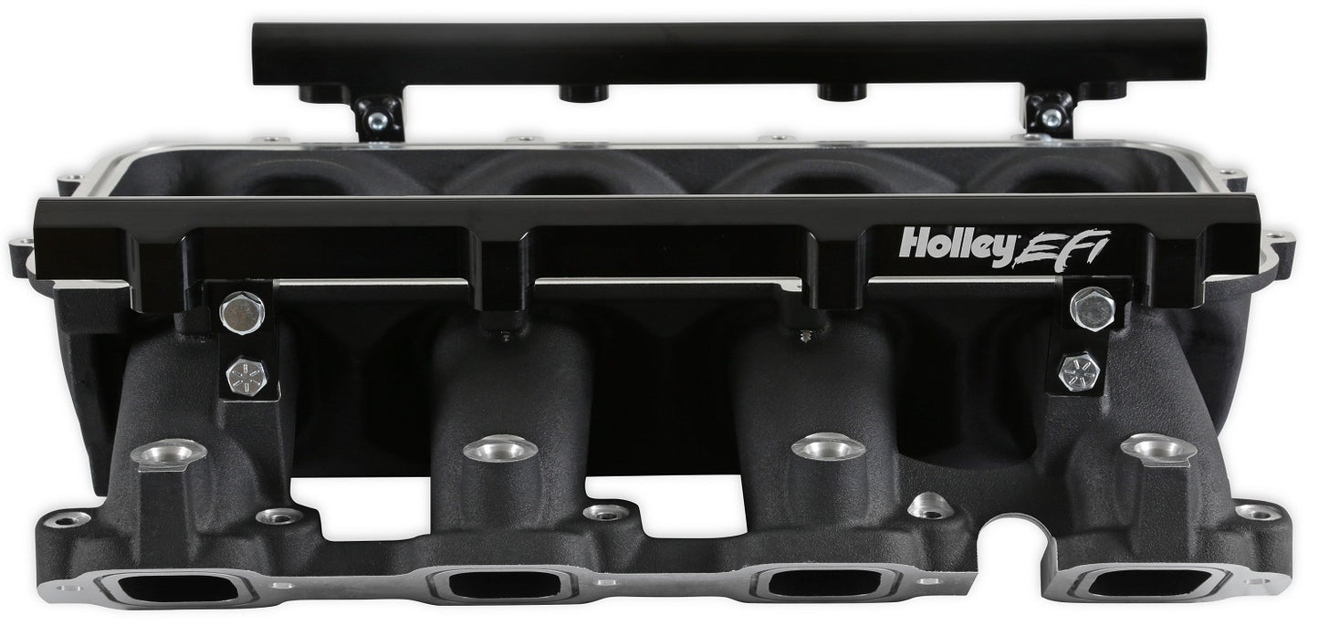MANIFOLD BASE & RAILS,LO-RAM,GEN V LT,PORT INJ,TF,BLACK
