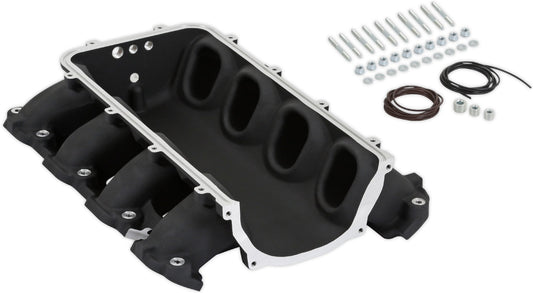 MANIFOLD BASE,ULTRA LO-RAM,GEN V LT,OE INJECTION,FF,BLACK
