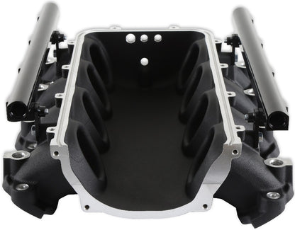 MANIFOLD BASE & RAILS,ULTRA LO-RAM,GEN V LT,PORT INJ,FF,BLACK