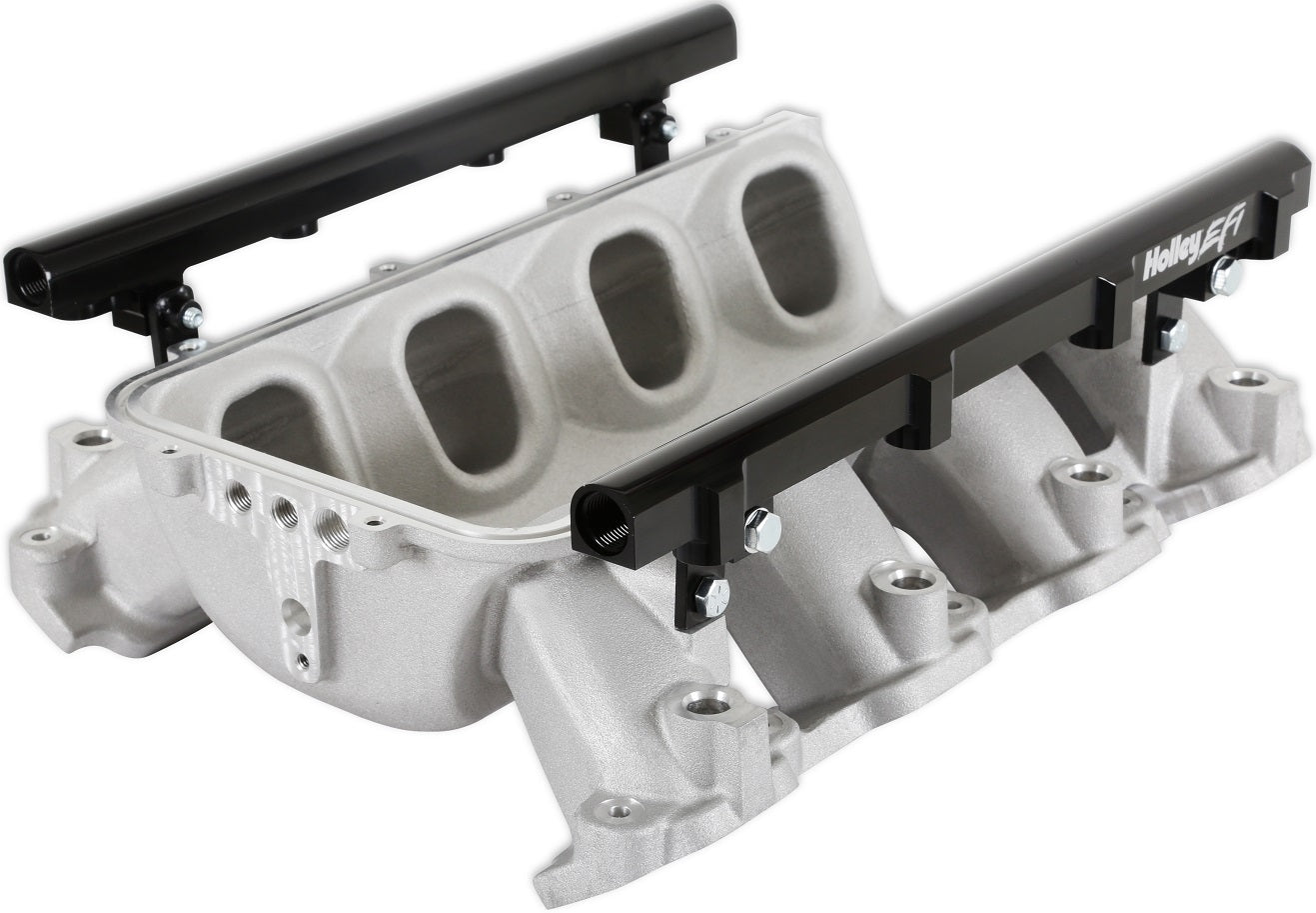 MANIFOLD BASE & RAILS,ULTRA LO-RAM,GEN V LT,PORT INJ,FF,SATIN
