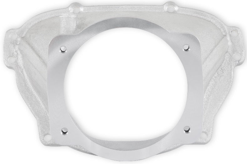 THROTTLE BODY ADAPTER,ULTRA LO-RAM,105MM,FF,SATIN