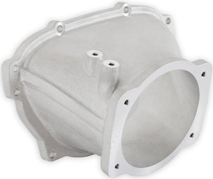 THROTTLE BODY ADAPTER,ULTRA LO-RAM,105MM,FF,SATIN