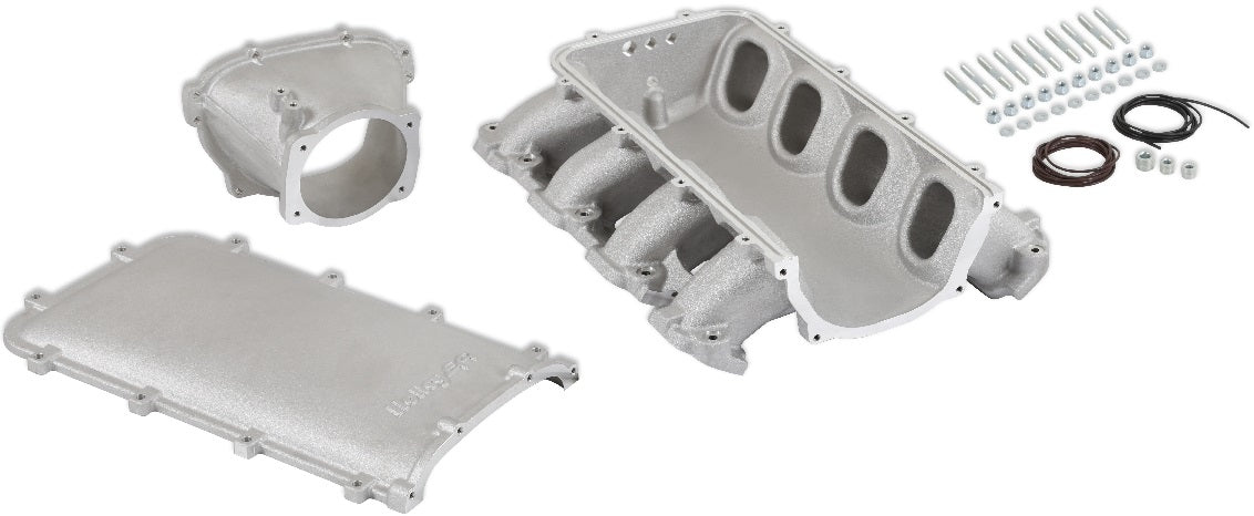 INTAKE MANIFOLD KIT,ULTRA LO-RAM,GEN V LT,OE INJECTION,FF,SATIN