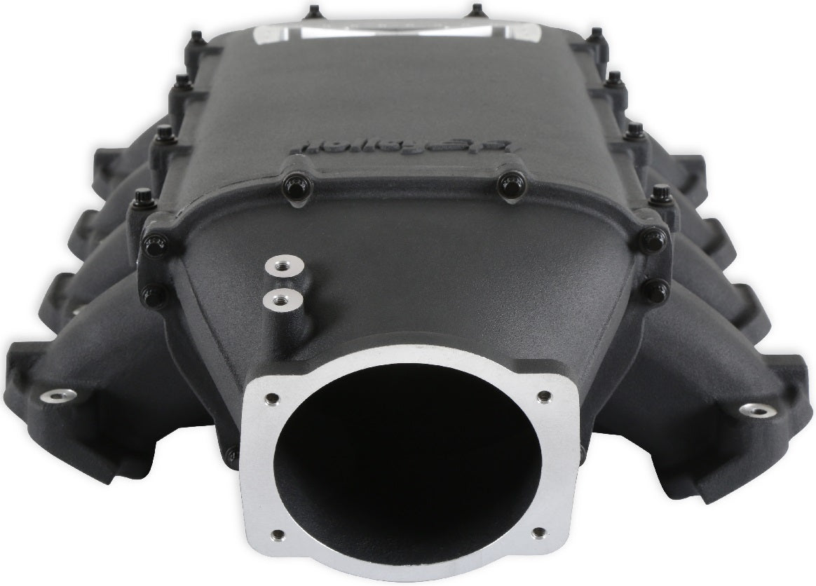 INTAKE MANIFOLD KIT,ULTRA LO-RAM,GEN V LT,OE INJ,BURST FLANGE,FF,BLACK