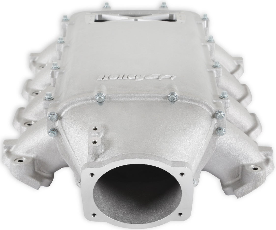 INTAKE MANIFOLD KIT,ULTRA LO-RAM,GEN V LT,OE INJ,BURST FLANGE,FF,SATIN
