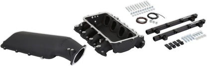 INTAKE MANIFOLD KIT,LO-RAM,GEN V LT,PORT INJ,TF,BLACK