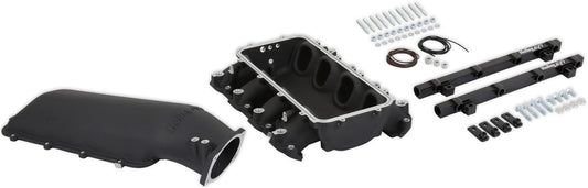 INTAKE MANIFOLD KIT,LO-RAM,GEN V LT,PORT INJ,TF,BLACK