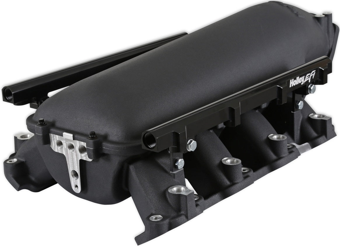 INTAKE MANIFOLD KIT,LO-RAM,GEN V LT,PORT INJ,TF,BLACK