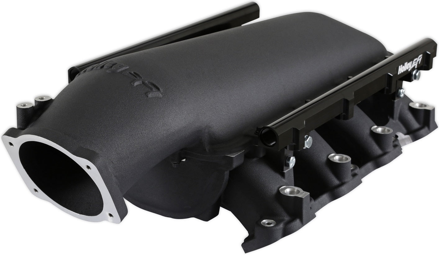 INTAKE MANIFOLD KIT,LO-RAM,GEN V LT,PORT INJ,TF,BLACK