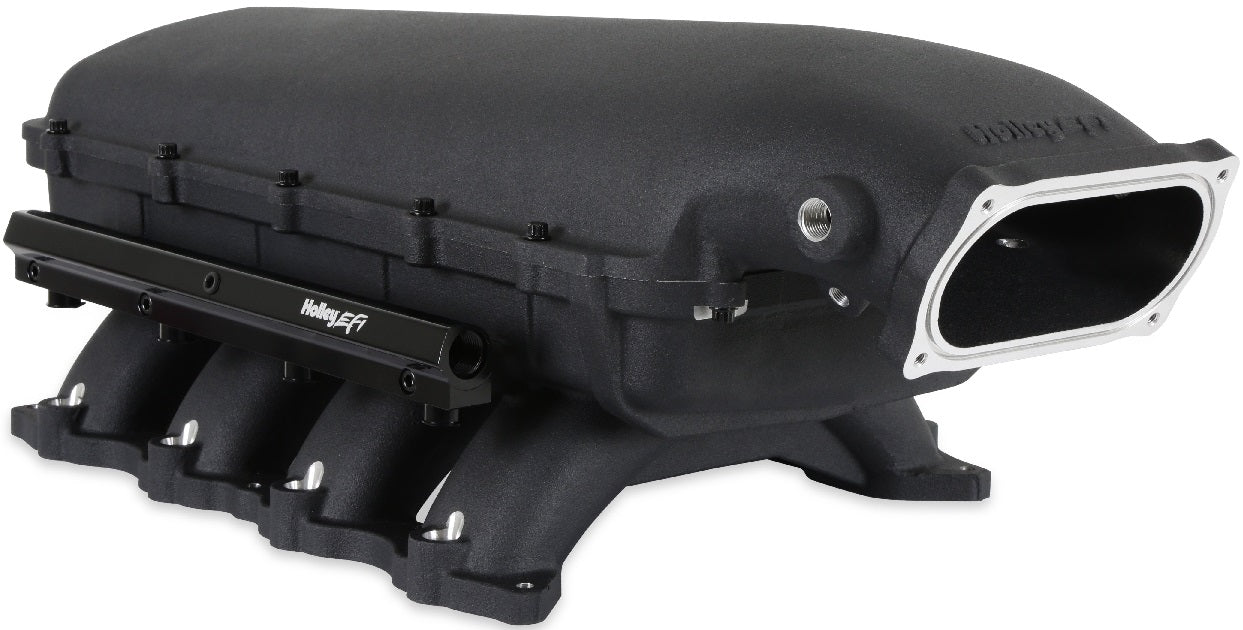 INTAKE MANIFOLD KIT,HI-RAM,FORD COYOTE,07-14 GT500,150X66MM,BLACK