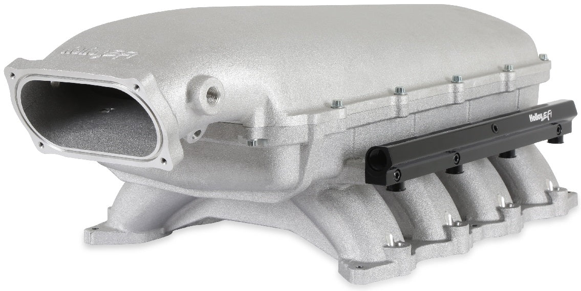 INTAKE MANIFOLD KIT,HI-RAM,FORD COYOTE,07-14 GT500,150X66MM,SATIN