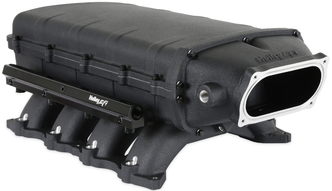 INTAKE MANIFOLD KIT,ULTRA LO-RAM,FORD COYOTE,07-14 GT500,150X66MM,BLACK