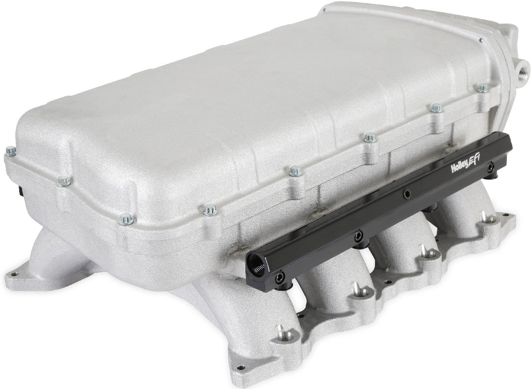 INTAKE MANIFOLD KIT,ULTRA LO-RAM,FORD COYOTE,07-14 GT500,150X66MM,SATIN