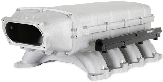INTAKE MANIFOLD KIT,ULTRA LO-RAM,FORD COYOTE,07-14 GT500,150X66MM,SATIN