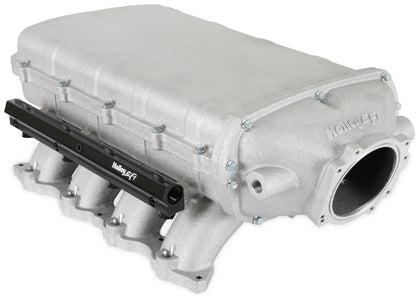 INTAKE MANIFOLD KIT,ULTRA LO-RAM, COYOTE,15-20 GT350 19-22 GT500,93MM RND,SATIN