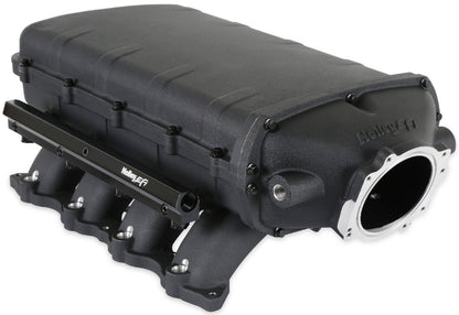 INTAKE MANIFOLD KIT,ULTRA LO-RAM, COYOTE,15-20 GT350 19-22 GT500,93MM RND,BLACK