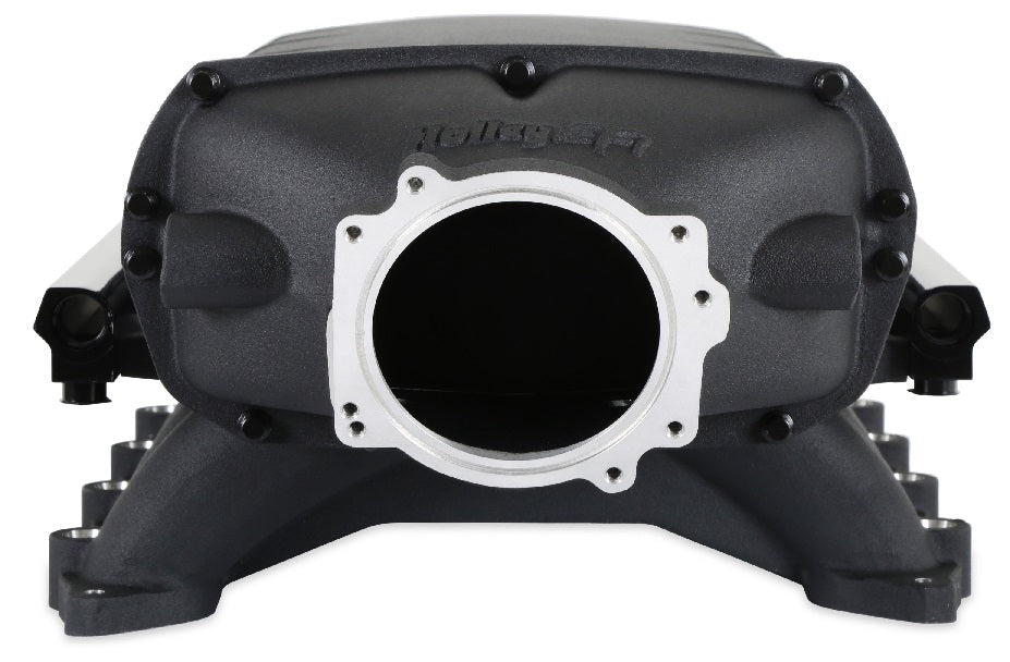 INTAKE MANIFOLD KIT,ULTRA LO-RAM, COYOTE,15-20 GT350 19-22 GT500,93MM RND,BLACK