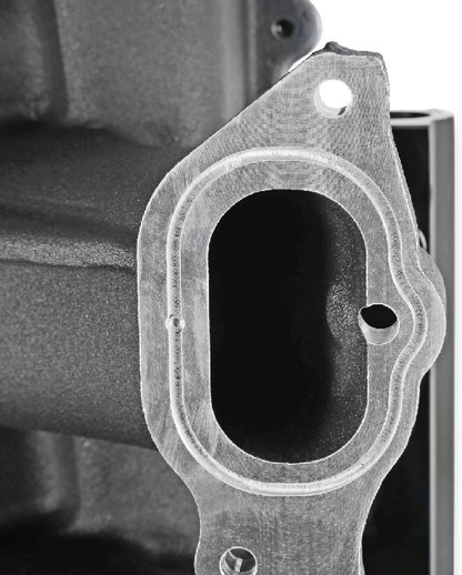 INTAKE MANIFOLD KIT,ULTRA LO-RAM, COYOTE,15-20 GT350 19-22 GT500,93MM RND,BLACK