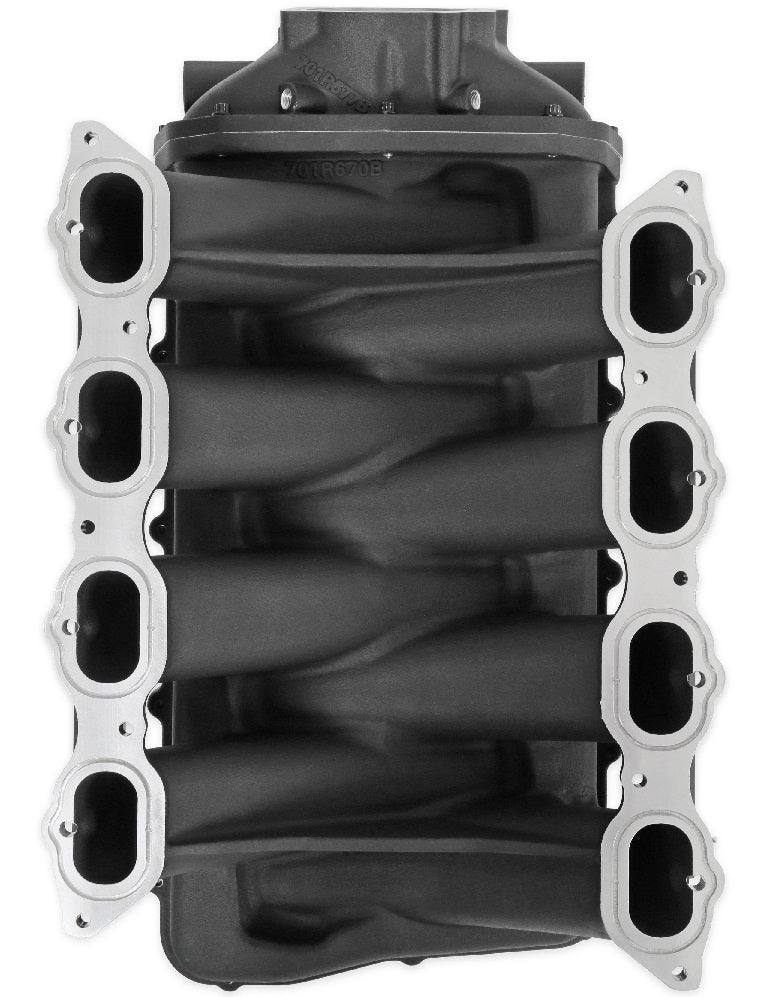INTAKE MANIFOLD KIT,ULTRA LO-RAM, COYOTE,15-20 GT350 19-22 GT500,93MM RND,BLACK