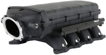 INTAKE MANIFOLD KIT,ULTRA LO-RAM, COYOTE,15-20 GT350 19-22 GT500,93MM RND,BLACK