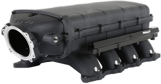 INTAKE MANIFOLD KIT,ULTRA LO-RAM, COYOTE,15-20 GT350 19-22 GT500,93MM RND,BLACK
