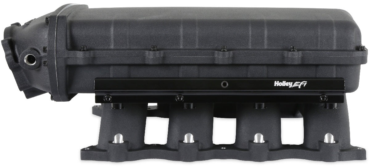 INTAKE MANIFOLD KIT,ULTRA LO-RAM, COYOTE,15-20 GT350 19-22 GT500,93MM RND,BLACK