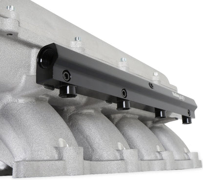 INTAKE MANIFOLD KIT,ULTRA LO-RAM, COYOTE,15-20 GT350 19-22 GT500,93MM RND,SATIN