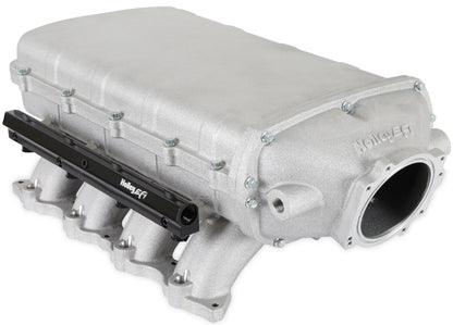 INTAKE MANIFOLD KIT,ULTRA LO-RAM, COYOTE,15-20 GT350 19-22 GT500,93MM RND,SATIN