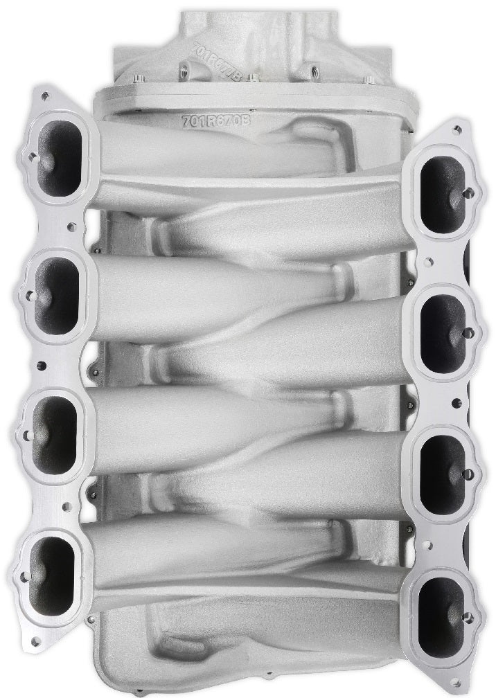 INTAKE MANIFOLD KIT,ULTRA LO-RAM, COYOTE,15-20 GT350 19-22 GT500,93MM RND,SATIN