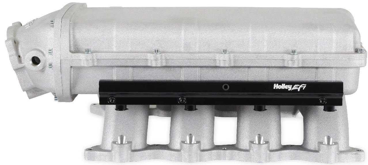 INTAKE MANIFOLD KIT,ULTRA LO-RAM, COYOTE,15-20 GT350 19-22 GT500,93MM RND,SATIN