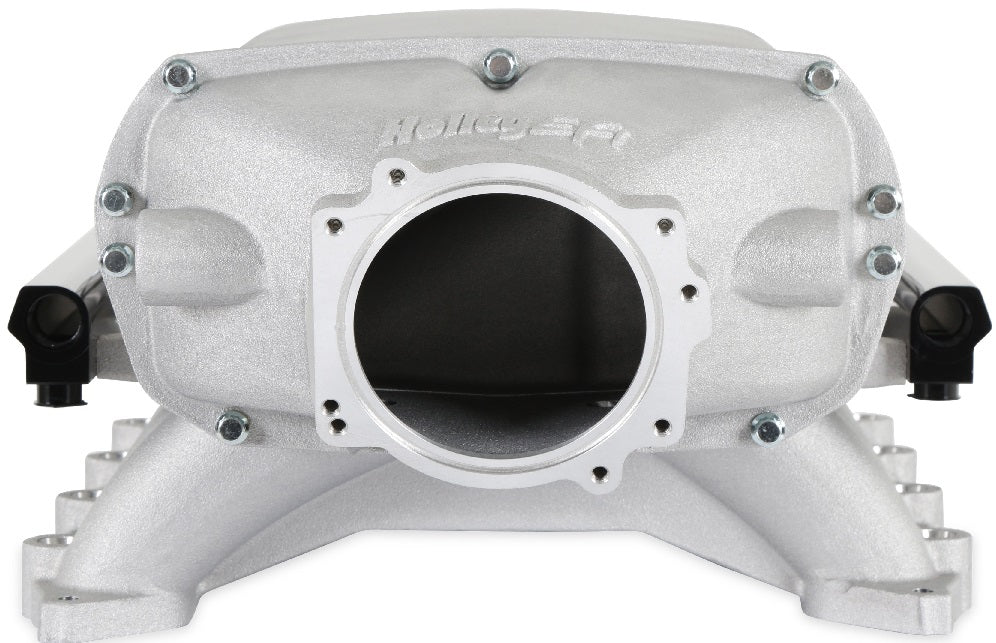 INTAKE MANIFOLD KIT,ULTRA LO-RAM, COYOTE,15-20 GT350 19-22 GT500,93MM RND,SATIN