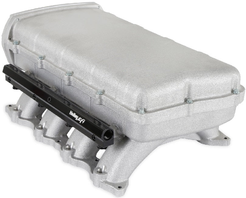 INTAKE MANIFOLD KIT,ULTRA LO-RAM, COYOTE,15-20 GT350 19-22 GT500,93MM RND,SATIN