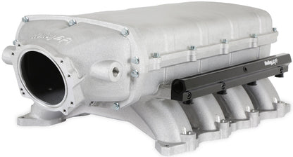 INTAKE MANIFOLD KIT,ULTRA LO-RAM, COYOTE,15-20 GT350 19-22 GT500,93MM RND,SATIN