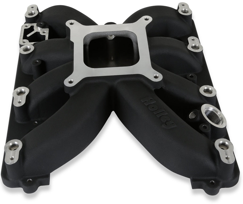 INTAKE MANIFOLD KIT,GEN III HEMI,W/FUEL RAILS,4150 EFI,BLACK