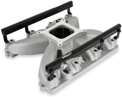 INTAKE MANIFOLD KIT,GEN III HEMI,W/FUEL RAILS,4150 EFI,SATIN