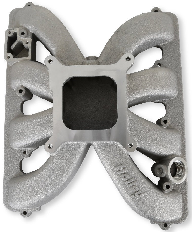 INTAKE MANIFOLD KIT,GEN III HEMI,4150 CARBURETOR,SATIN