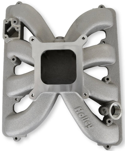 INTAKE MANIFOLD KIT,GEN III HEMI,4150 CARBURETOR,SATIN