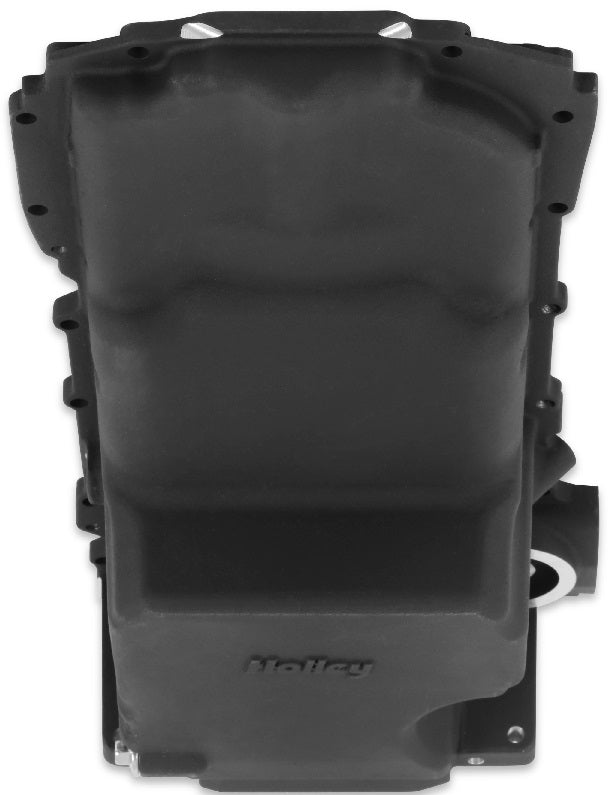 OIL PAN KIT,GM V LT RETROFIT,GM 64-92 & 73-98 C-10,W/RETURN,BLACK