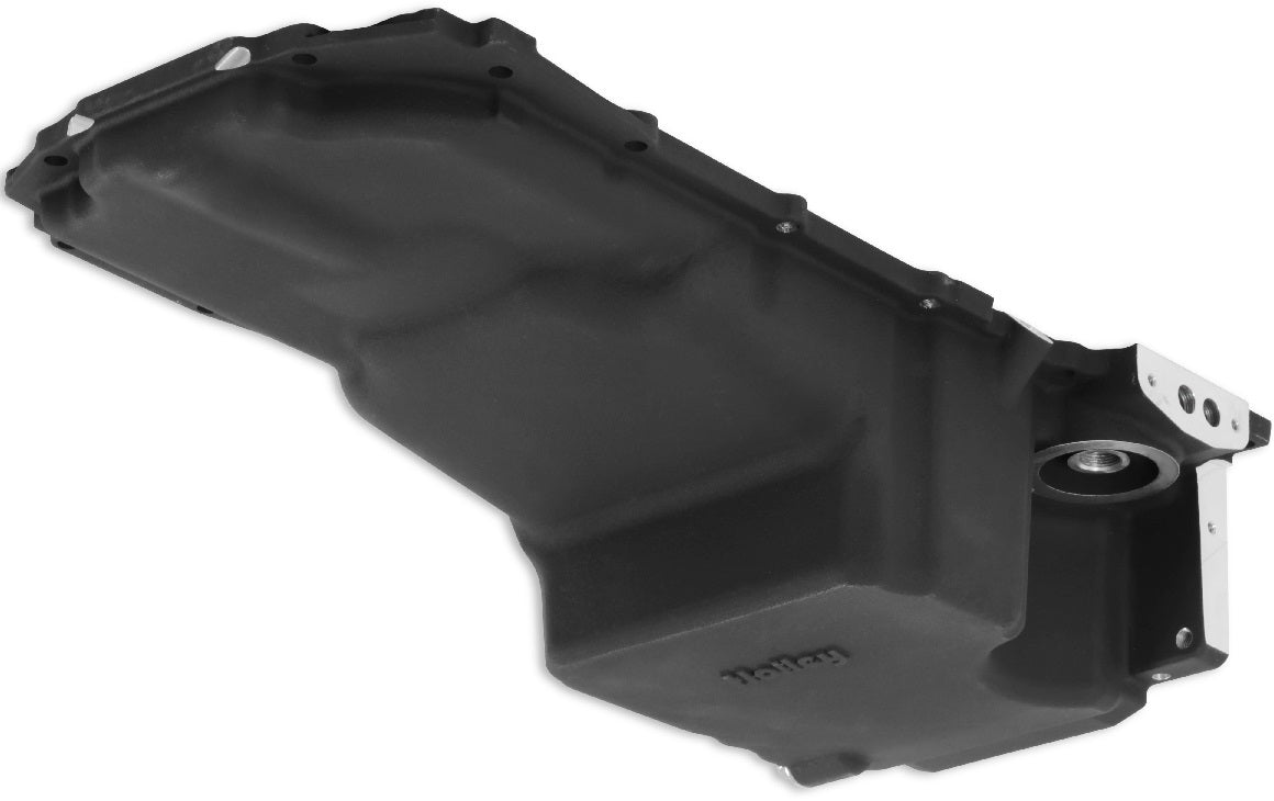 OIL PAN KIT,GM V LT RETROFIT,GM 64-92 & 73-98 C-10,W/RETURN,BLACK