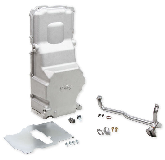 OIL PAN KIT,GM LS RETROFIT,55-87 GM,FOX BODY,RAW