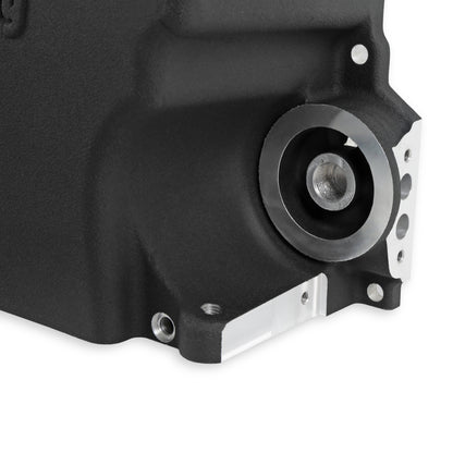 OIL PAN KIT,GM LS RETROFIT,55-87 GM,FOX BODY,BLACK
