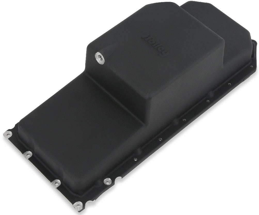 OIL PAN KIT,GEN III HEMI SWAP,MID-SUMP,VVT,BLACK