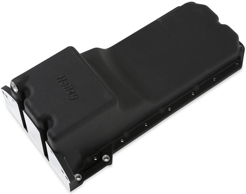 OIL PAN KIT,REAR-SUMP,GEN III HEMI HELLCAT,2015-UP 6.2L,BLACK