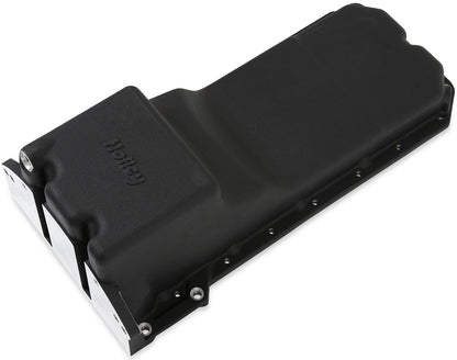 OIL PAN KIT,REAR-SUMP,GEN III HEMI HELLCAT,2015-UP 6.2L,BLACK