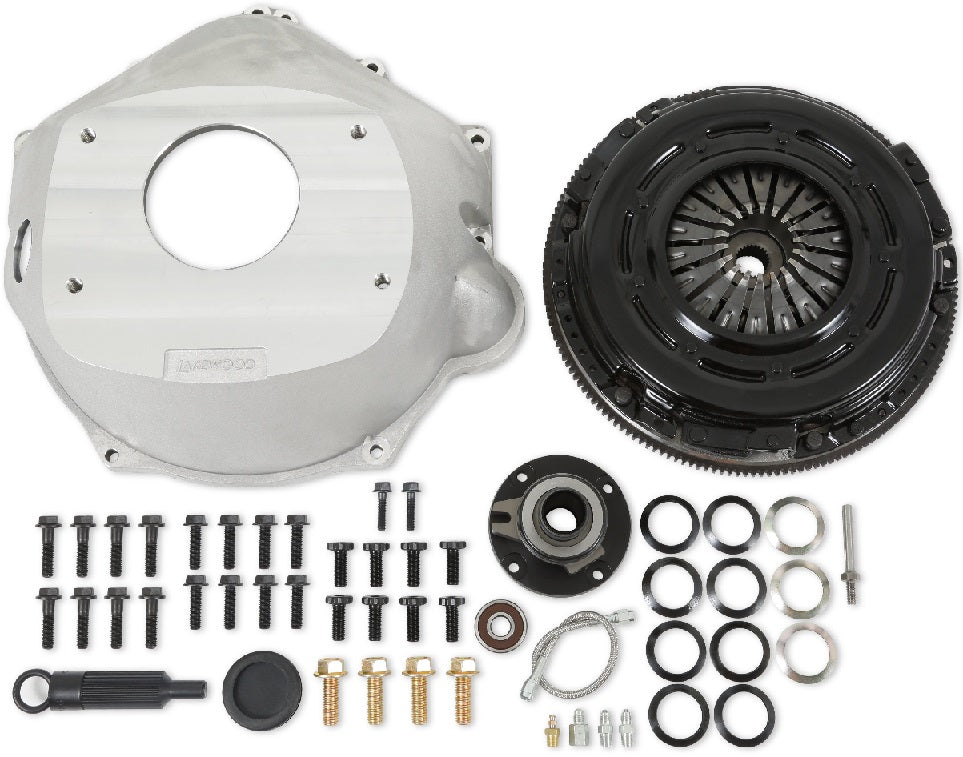 BELLHOUSING KIT,LATE LS 8 BOLT,09 UP,26 SPLINE