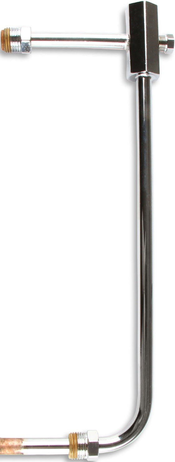 DUAL LINE,5/8-18,4150,9 5/16"C-C,CHROME